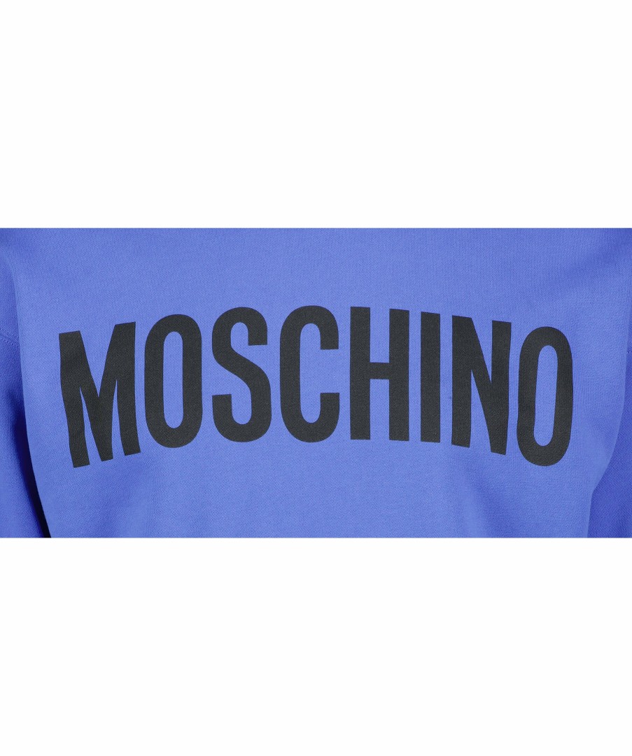 Man Moschino Trojor & Hoodies | Cotton Fleece Crew