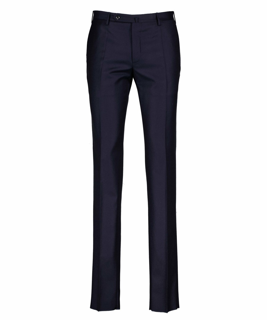 Man Incotex Byxor | Slim Fit Wool Trousers