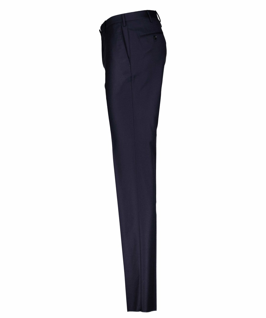 Man Incotex Byxor | Slim Fit Wool Trousers