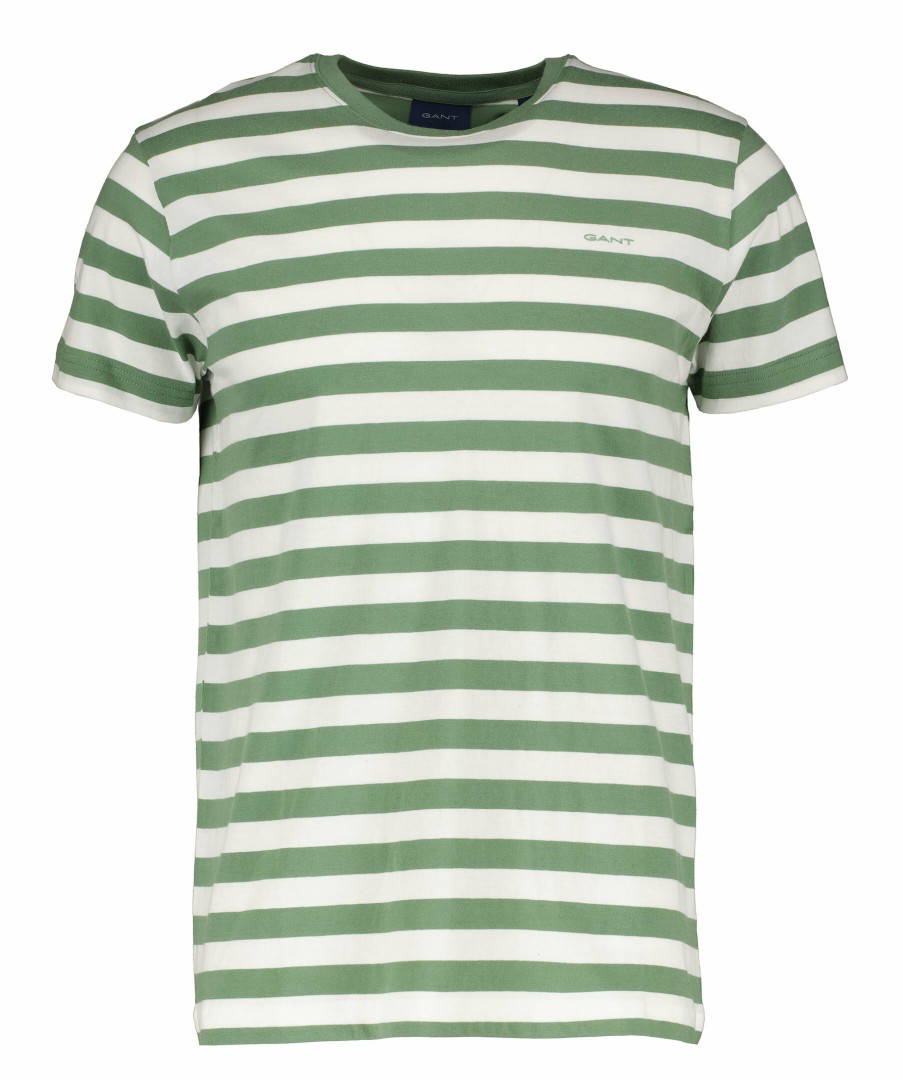 Man Gant T-Shirts | Multistripe T-Shirt