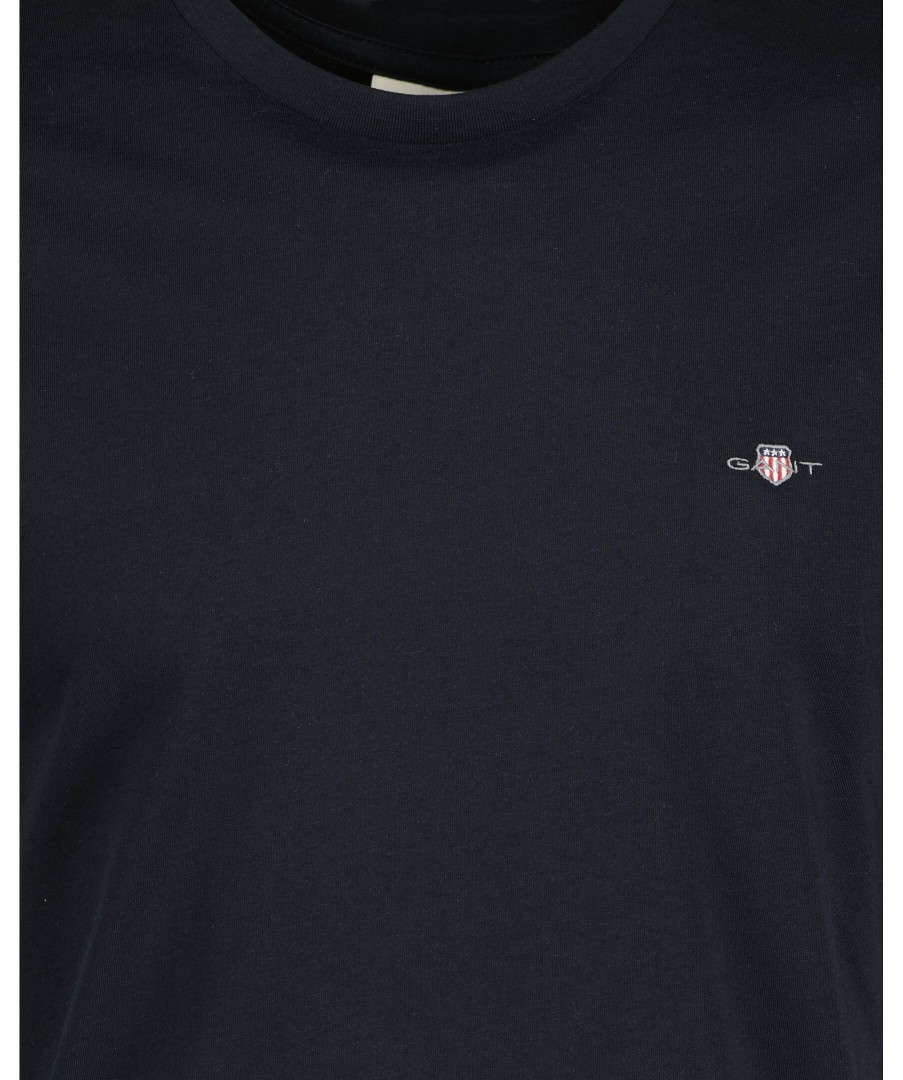 Man Gant T-Shirts | Reg Shield Ss T-Shirt