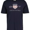 Man Gant T-Shirts | Reg Archive Shield Tshirt