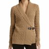 Kvinna Lauren Ralph Lauren Trojor & Hoodies | Donato Cable Cardigan