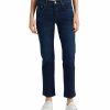 Kvinna Lauren Ralph Lauren Jeans | Mid Rise Straight Jeans