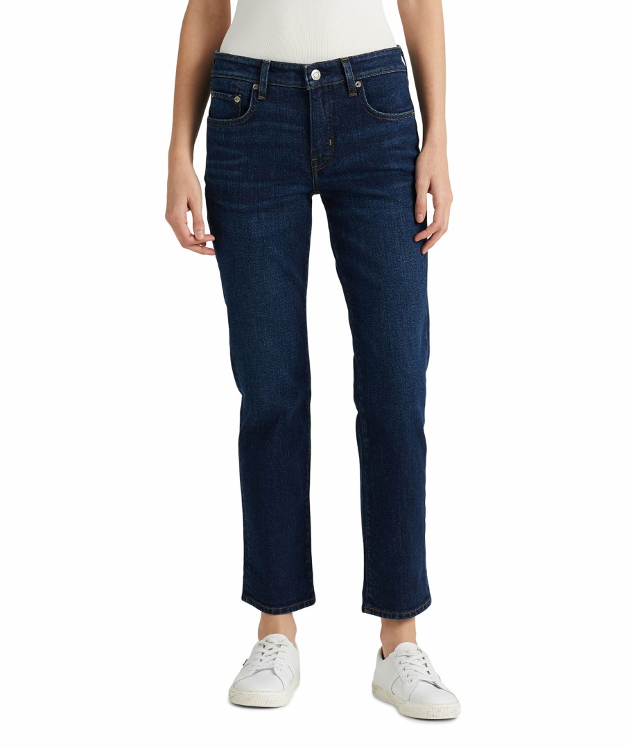 Kvinna Lauren Ralph Lauren Jeans | Mid Rise Straight Jeans