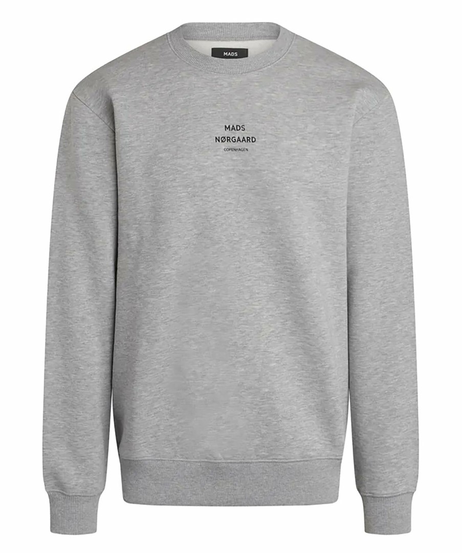 Man Mads Nørgaard Trojor & Hoodies | Standard Crew Logo Sweat