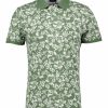 Man Gant Piketrojor | Floral Print Ss Pique