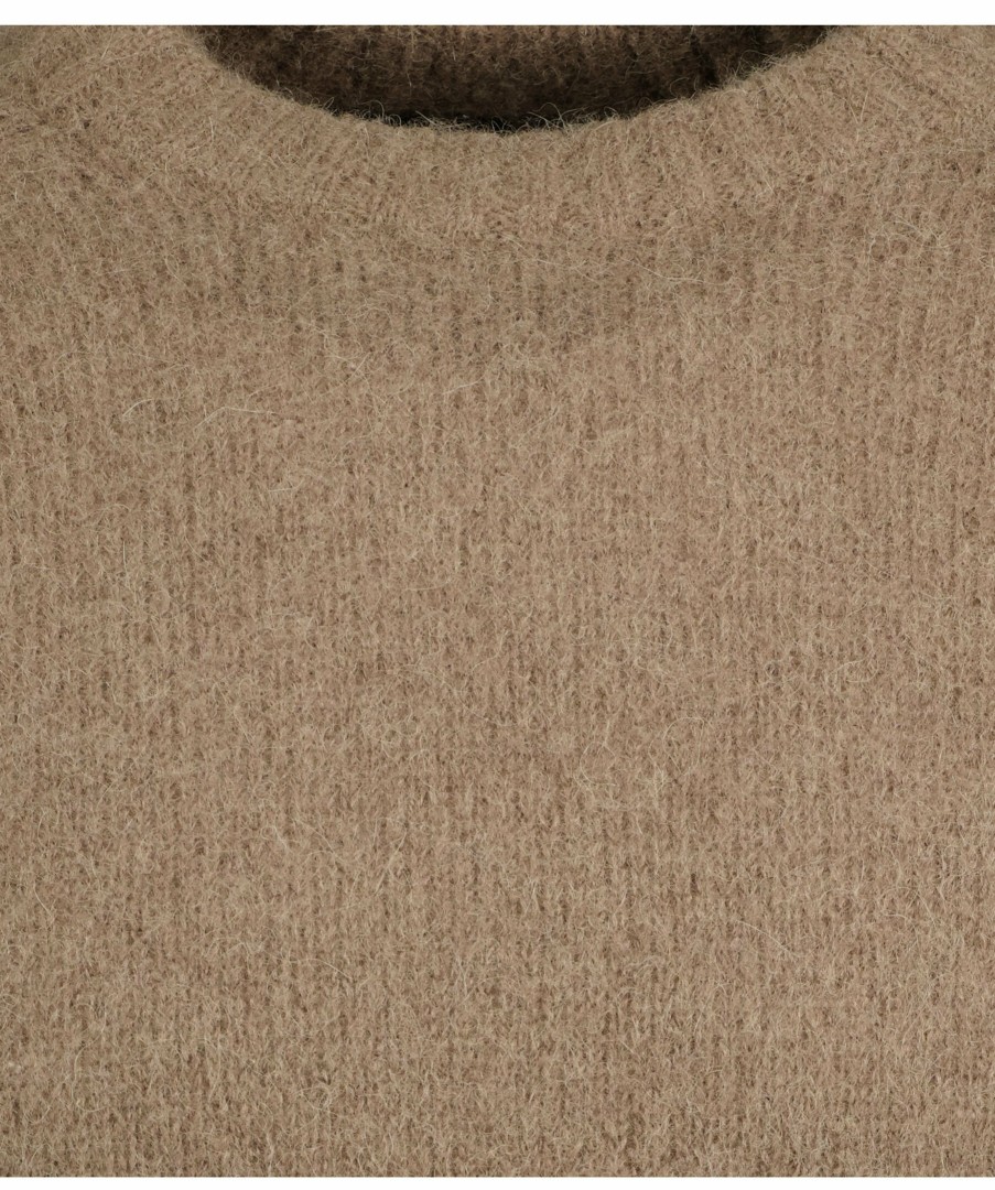 Man Mads Nørgaard Trojor & Hoodies | Alpaca Mateo Knit