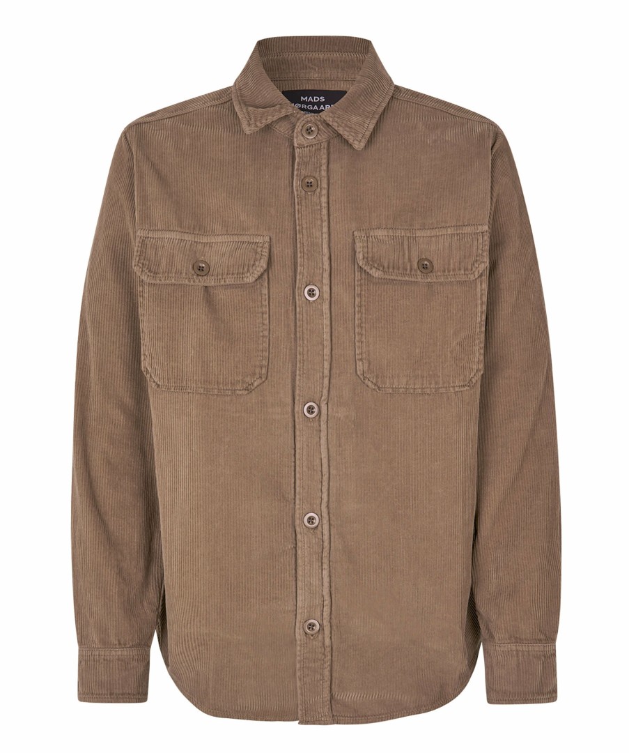 Man Mads Nørgaard Overshirts | Skyler Corduroy Shirt