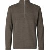 Man Mads Nørgaard Trojor & Hoodies | Klemens Half Zip