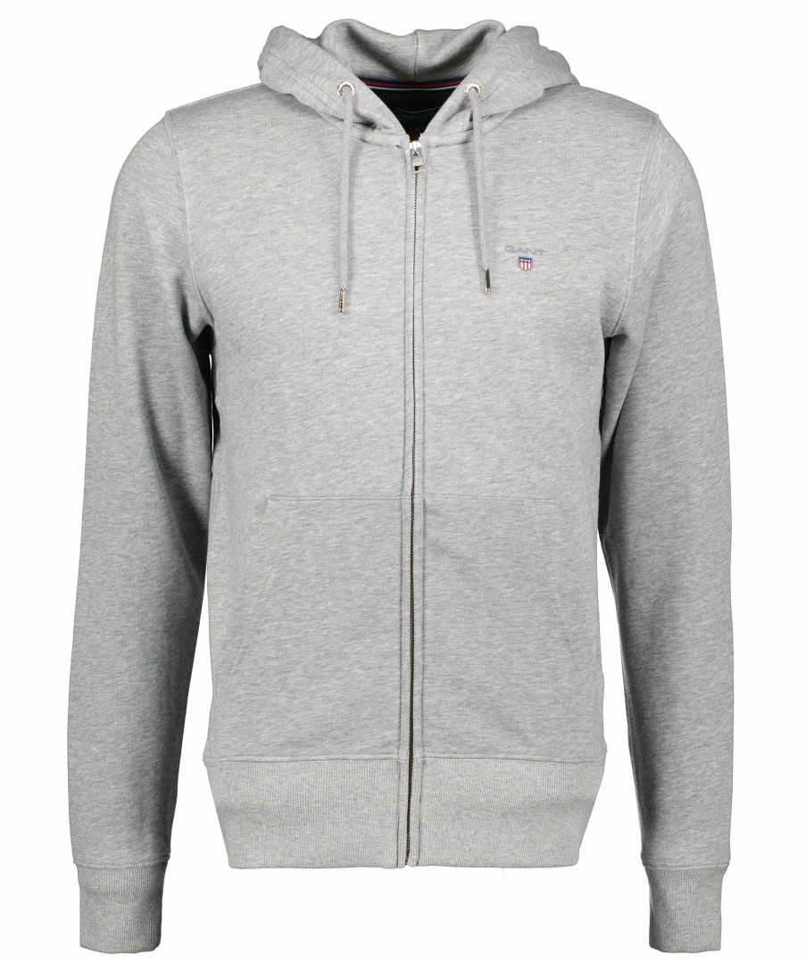 Man Gant Trojor & Hoodies | Original Full Zip Hoodie