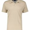 Man Gant Piketrojor | Linen Solid Ss Polo