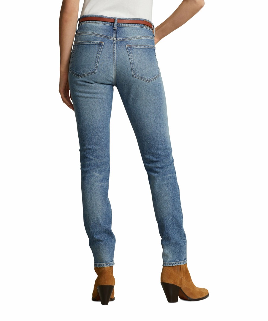 Kvinna Polo Ralph Lauren Jeans | Mid Rise Skinny Jeans