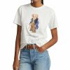 Kvinna Polo Ralph Lauren T-Shirts | Tgl Bear Tee