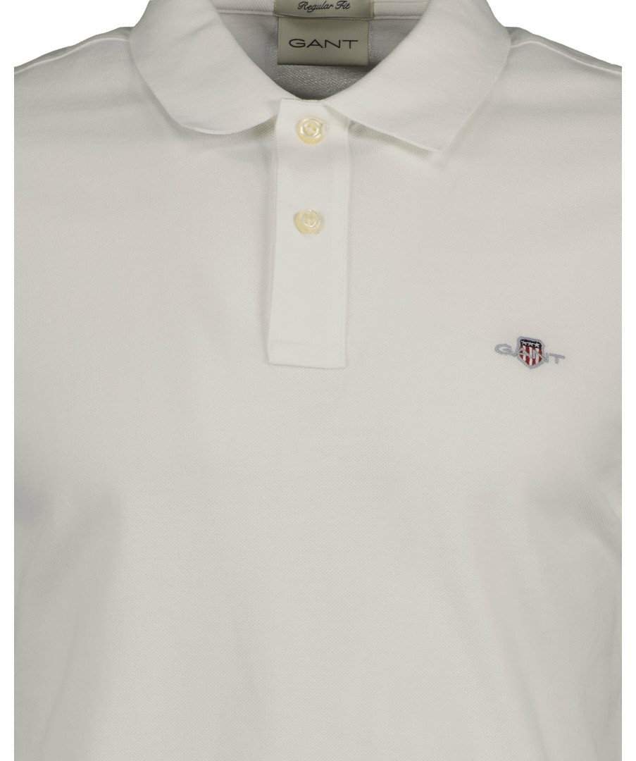 Man Gant T-Shirts | Reg Shield Ss Pike