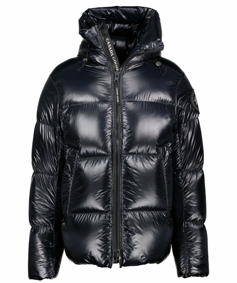 Man Canada Goose Jackor | Crofton Puffer Black Disc