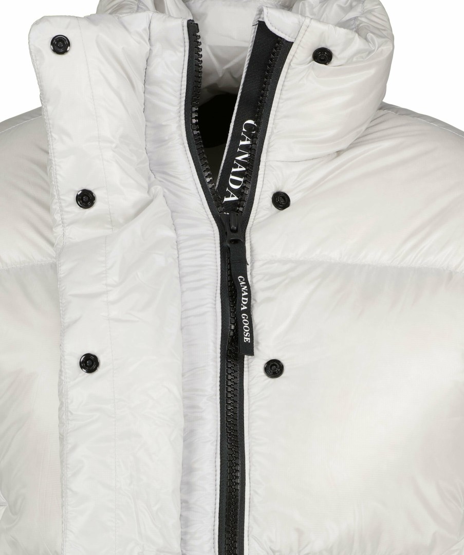 Kvinna Canada Goose Jackor | Cypress Cropped Puffer