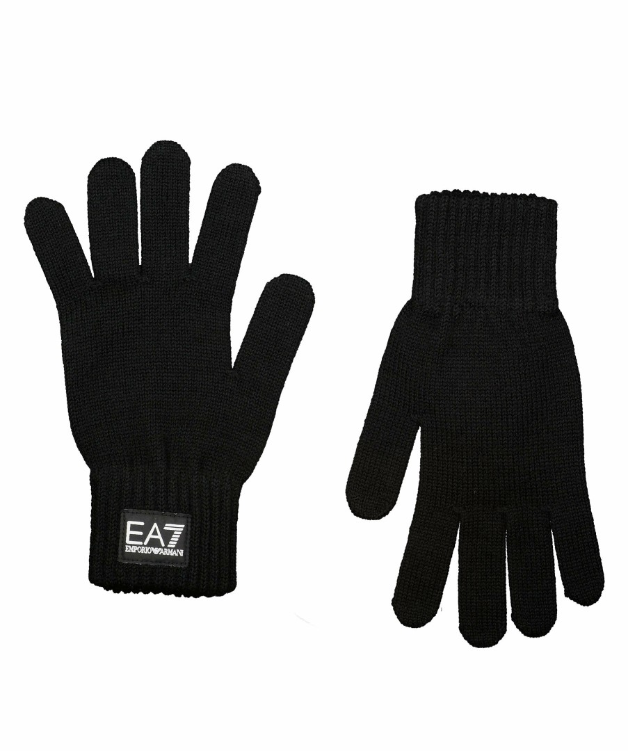 Man Armani EA7 Handskar | Knitted Gloves