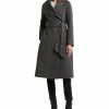 Kvinna Lauren Ralph Lauren Kappor | Double Fc Wrap Wool Coat