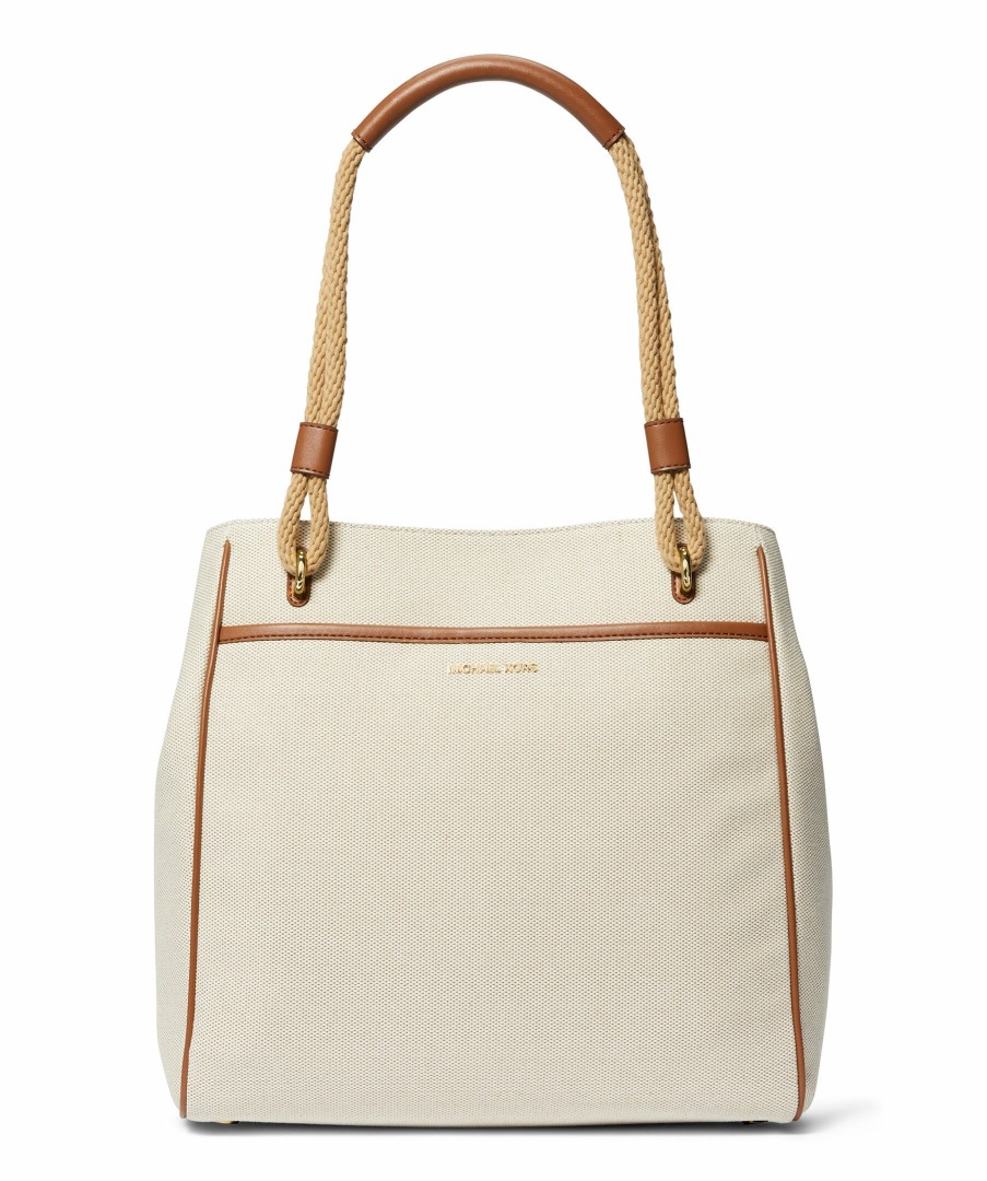 Kvinna Michael Kors Tote Bags | Talia Lg Canvas Tote Bag