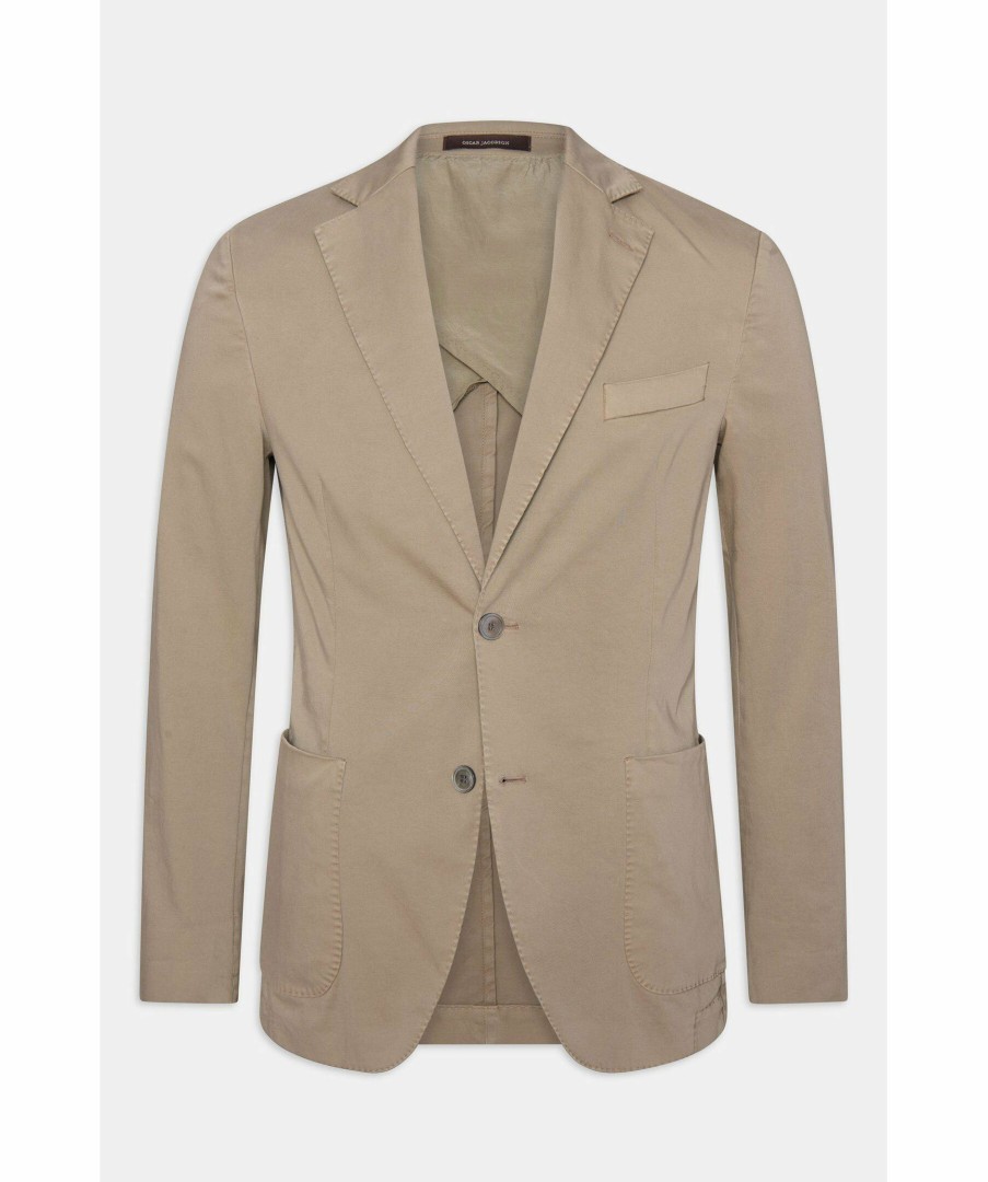 Man Oscar Jacobson Kavajer | Egel Patch Blazer