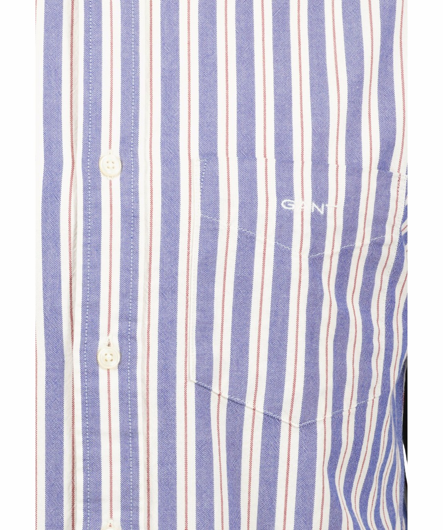 Man Gant Skjortor | Reg Archive Oxford Stripe