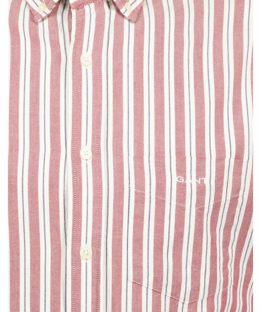 Man Gant Skjortor | Reg Archive Oxford Stripe