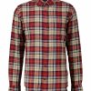 Man Gant Skjortor | Reg Flannel Check Shirt