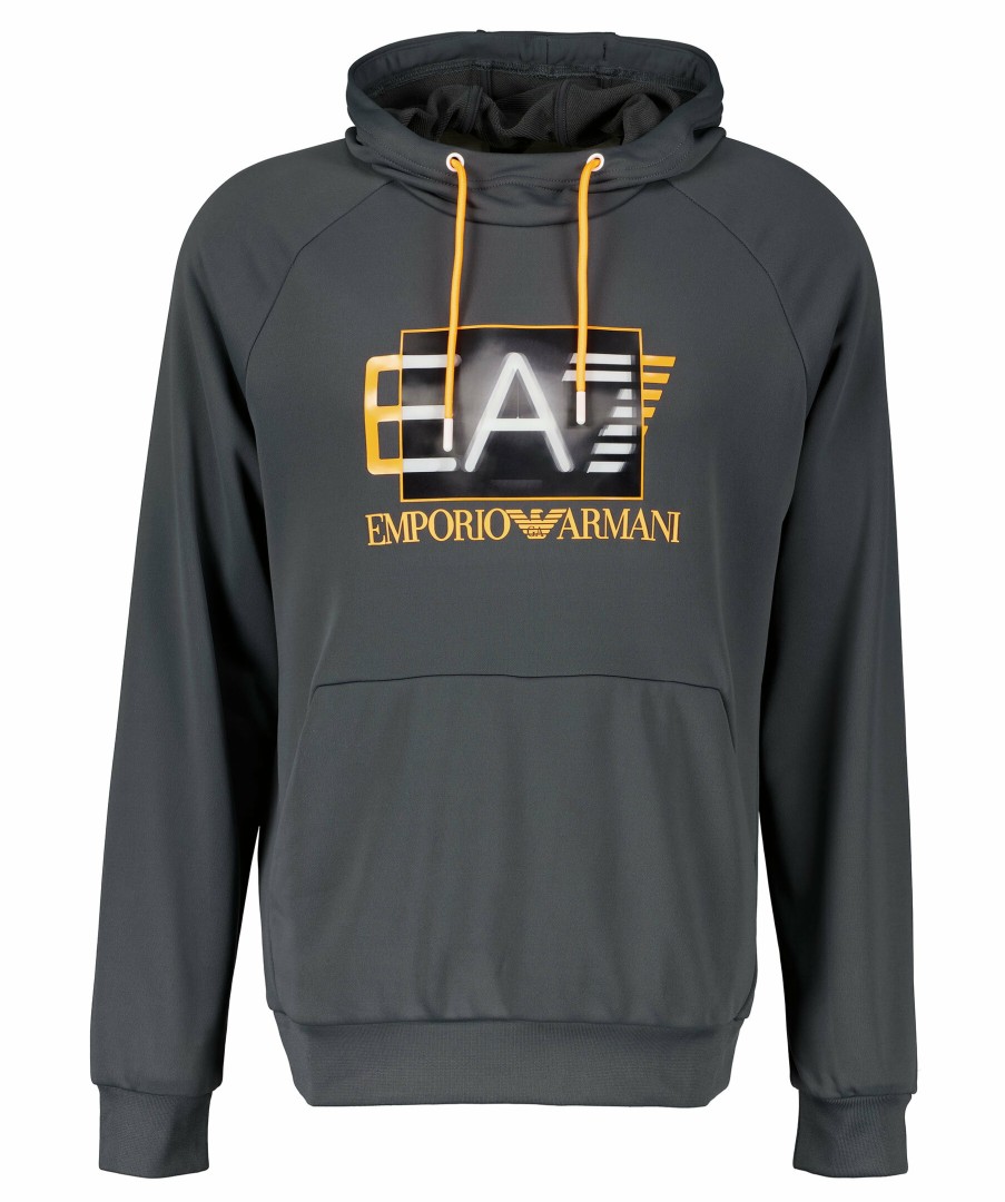 Man Armani EA7 Trojor & Hoodies | Logo Hoodie