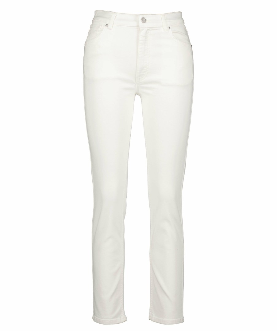 Kvinna Gant Jeans | Cropped Slim Jeans