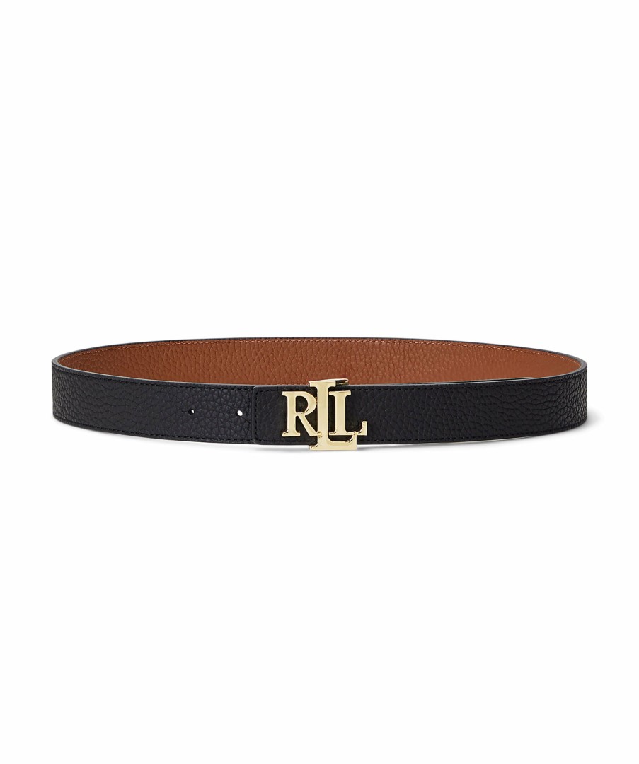 Kvinna Lauren Ralph Lauren Balten | Rev Lrl Medium Belt