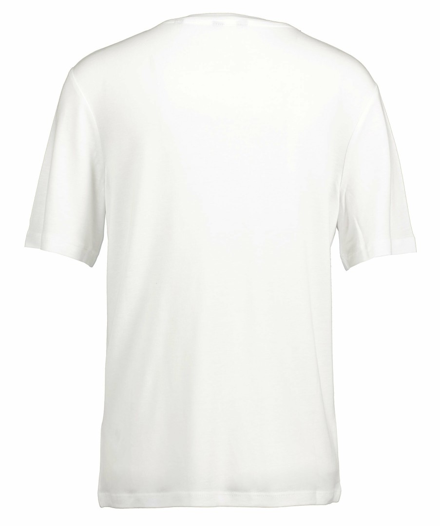 Kvinna Gant T-Shirts | Drape Ss T-Shirt