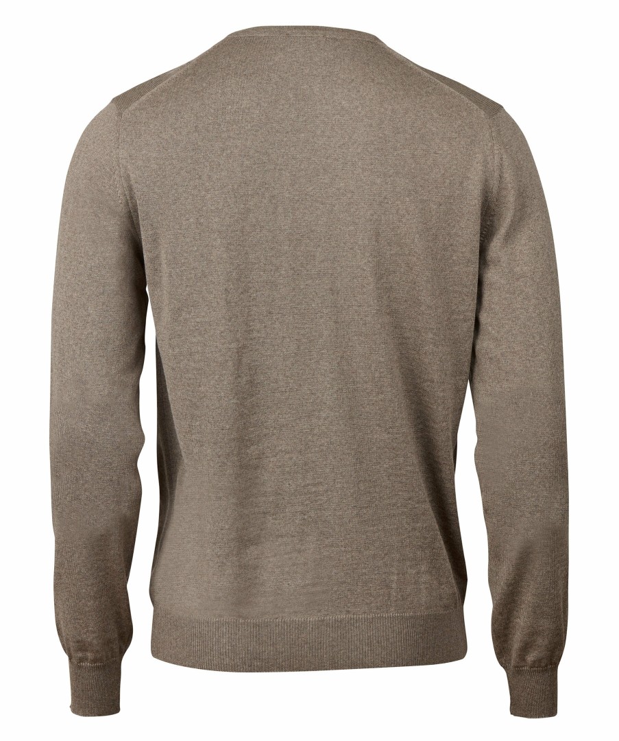 Man Stenströms Trojor & Hoodies | V-Neck Merino