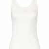 Kvinna Gant Toppar | Rib Tank Top