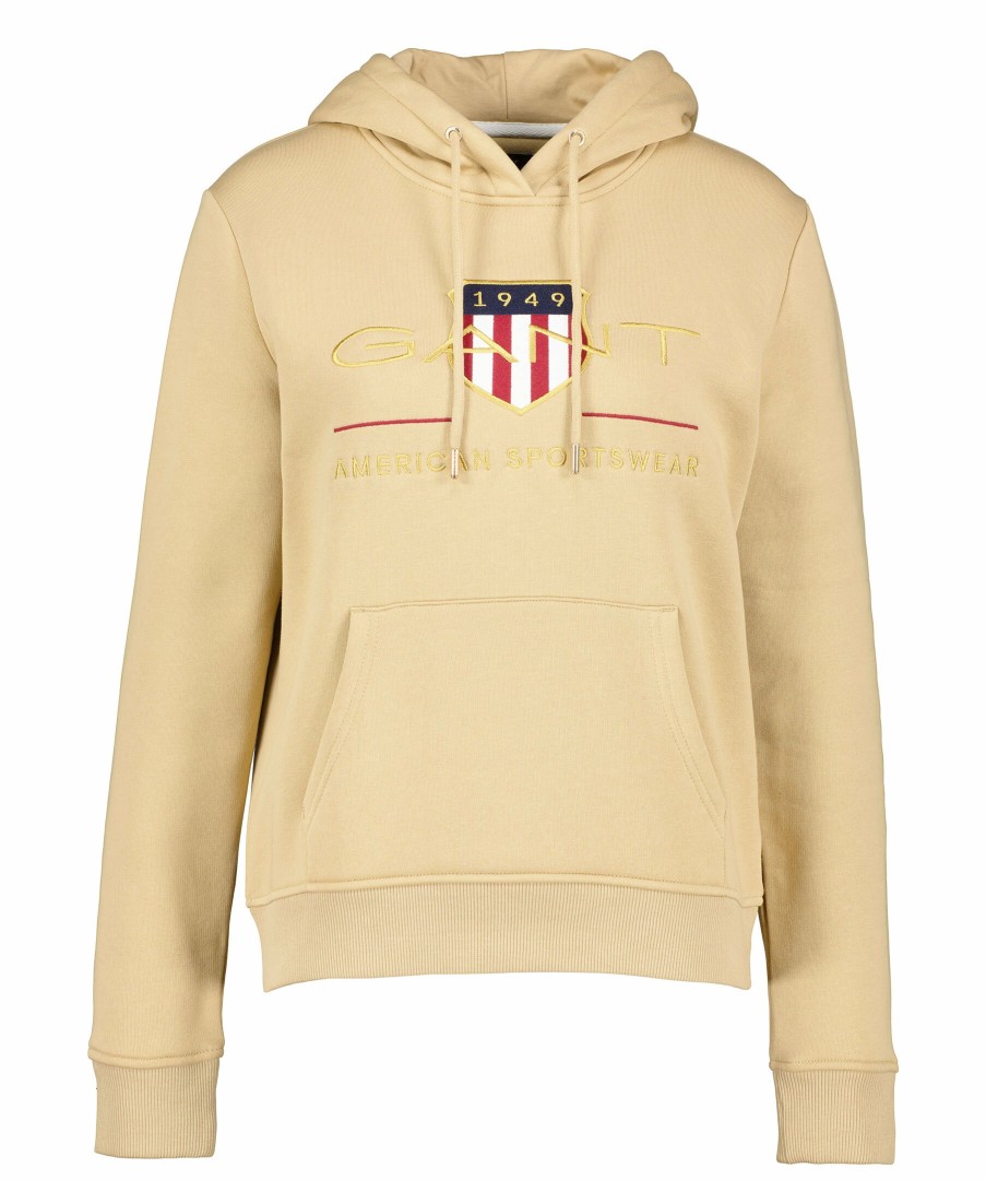 Kvinna Gant Trojor & Hoodies | Archive Shield Hoodie