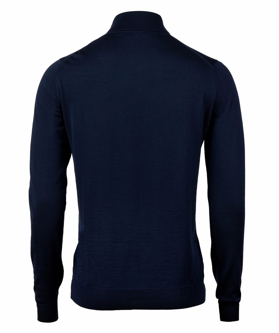 Man Stenströms Trojor & Hoodies | Merino Rollneck