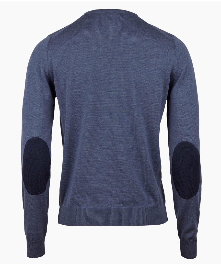 Man Stenströms Trojor & Hoodies | Merino Wool Knitted Patch