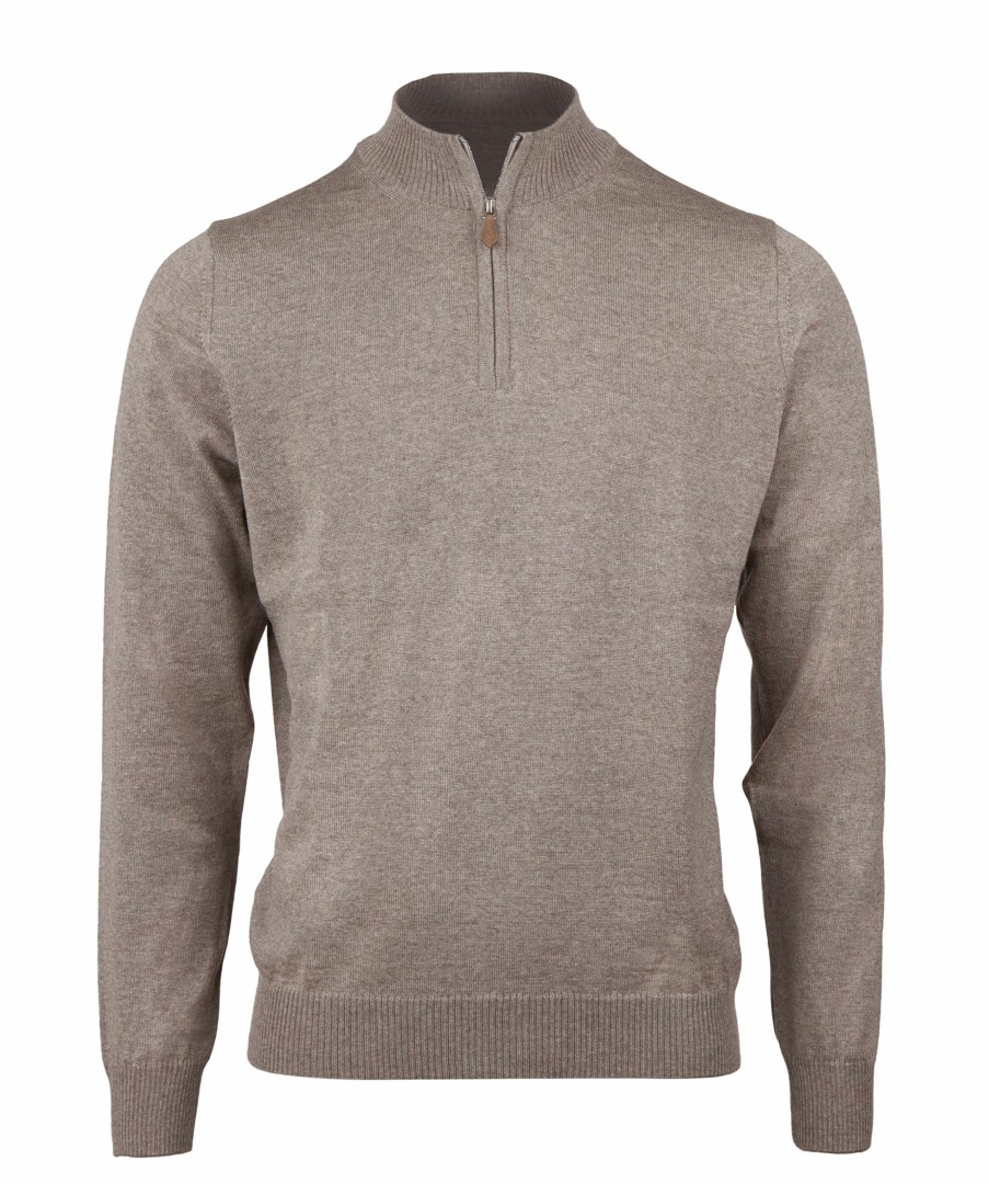 Man Stenströms Trojor & Hoodies | Merino Wool Half Zip