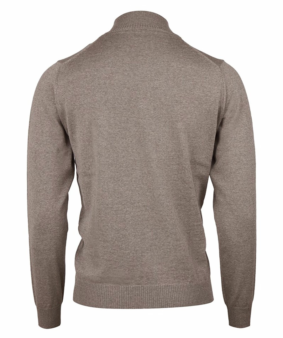 Man Stenströms Trojor & Hoodies | Merino Wool Half Zip