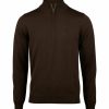 Man Stenströms Trojor & Hoodies | Merino Wool Half Zip