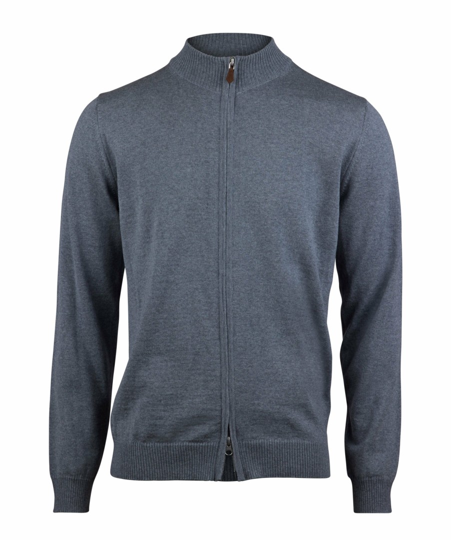 Man Stenströms Trojor & Hoodies | Zip Cardigan Merino