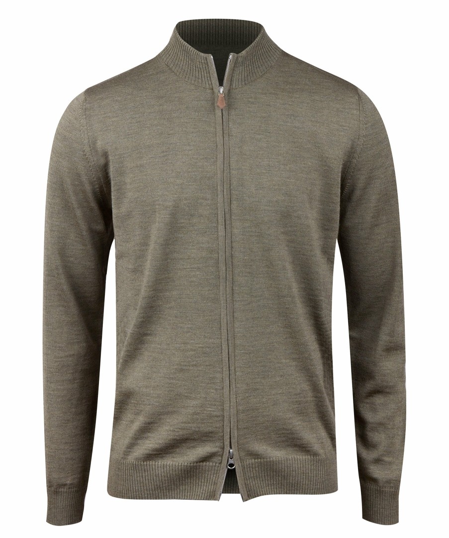 Man Stenströms Trojor & Hoodies | Zip Cardigan Merino