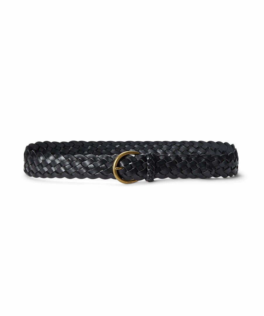 Kvinna Polo Ralph Lauren Balten | Braided Belt 40Mm