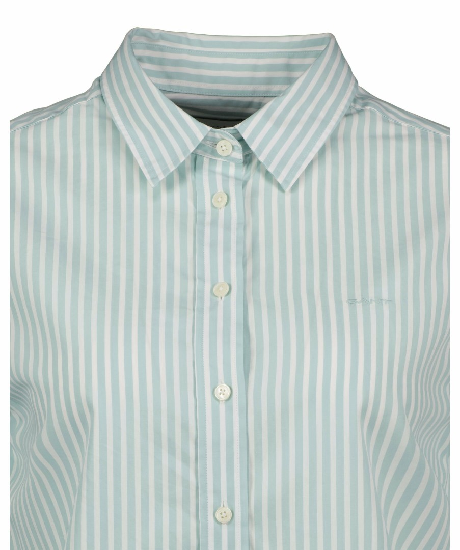 Kvinna Gant Skjortor | Regular Poplin Shirt