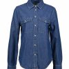 Kvinna Gant Skjortor | Regular Denim Shirt