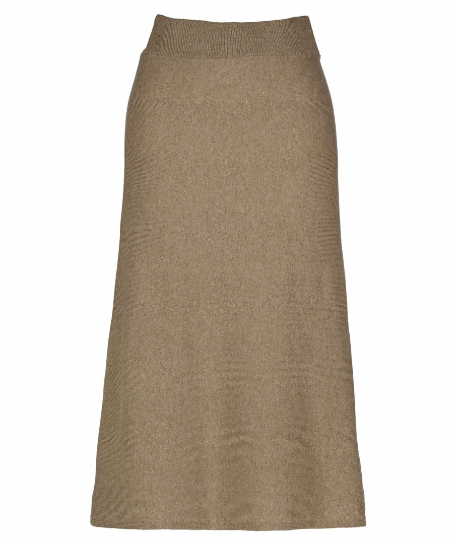 Kvinna Gant Kjolar | Superfine Lambswool Skirt