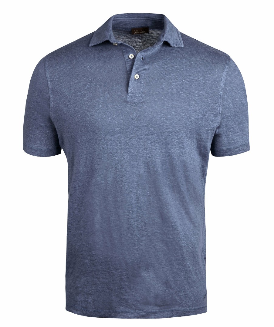 Man Stenströms Piketrojor | Polo Shirt, Linnen