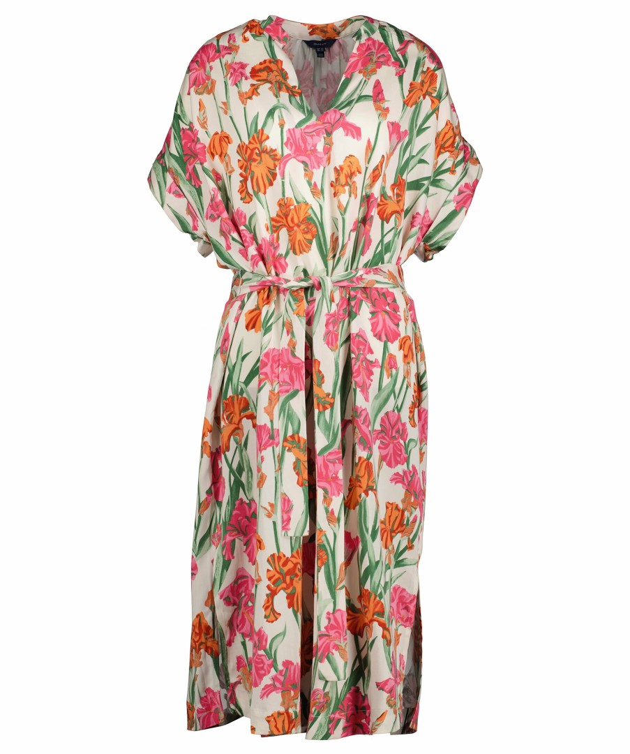 Kvinna Gant Klanningar | Relaxed Iris Caftan Dress