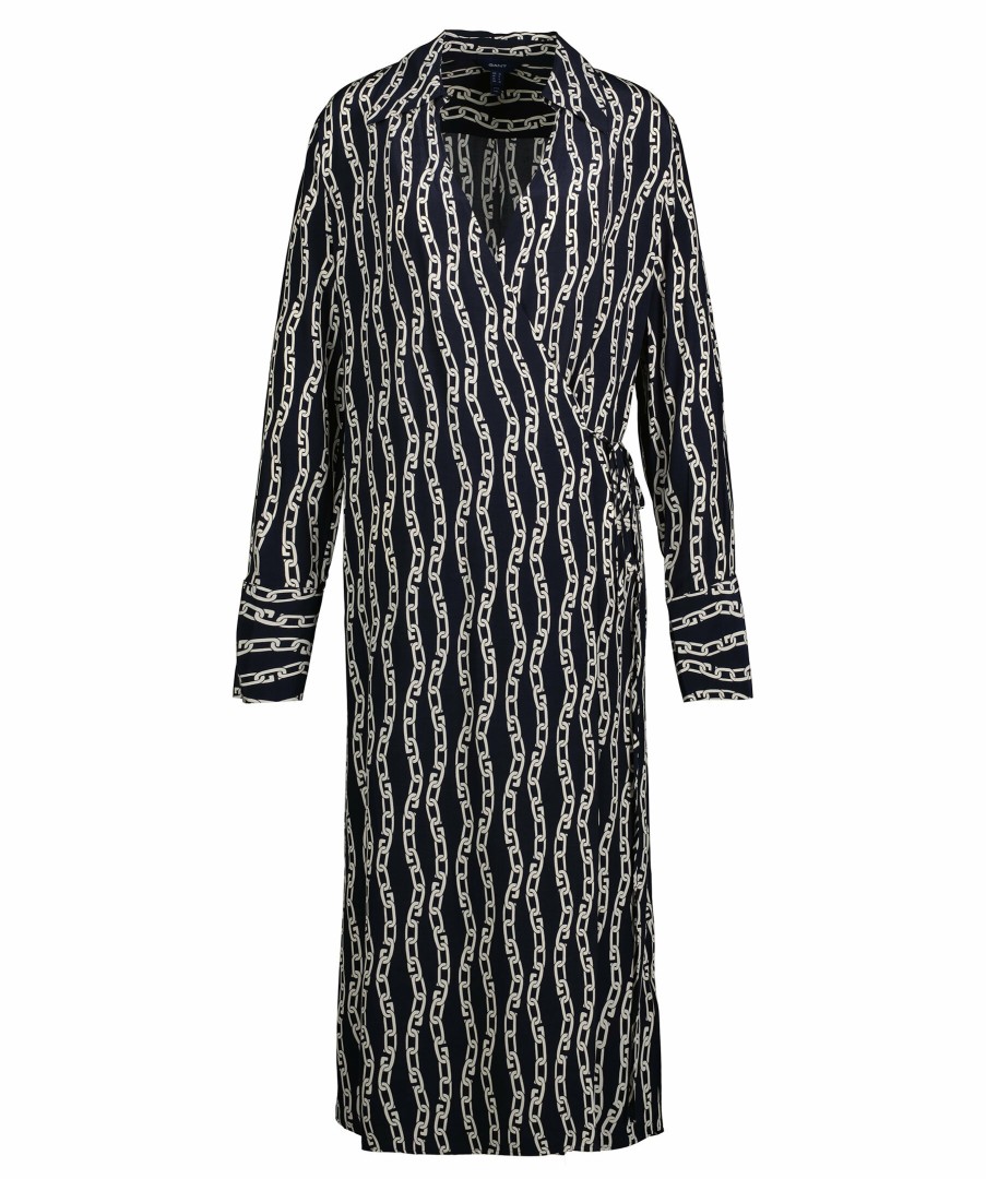 Kvinna Gant Klanningar | Regular Wrap Dress