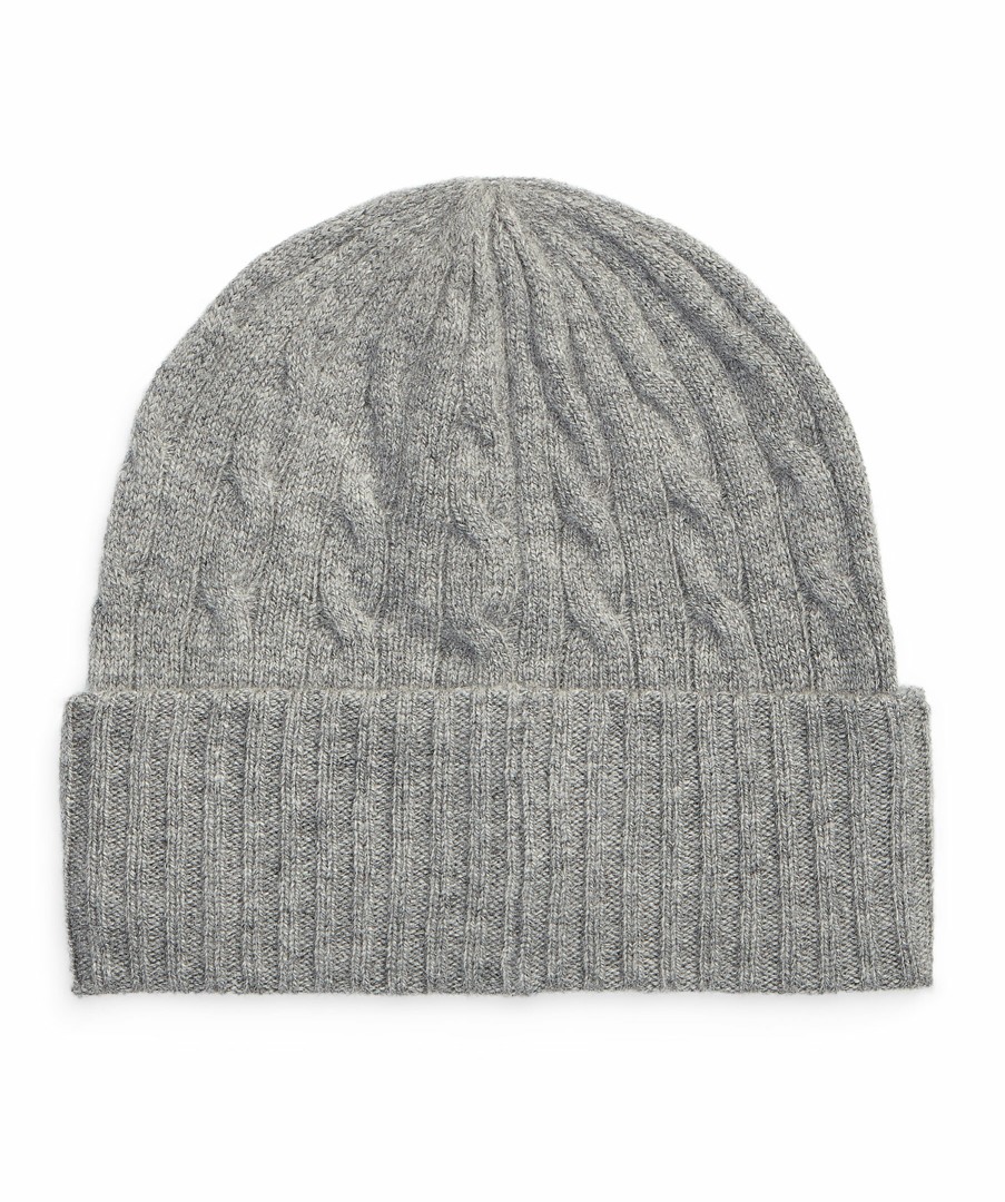 Kvinna Polo Ralph Lauren Mossor | Cable Beanie